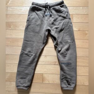 Essentials Fear of God Gray Sweatpants boys 12 (xl)